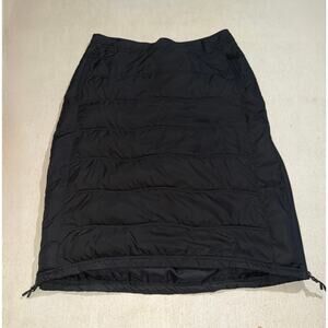 Iceburg outfitter women’s black 2 way zipper puffer skirt